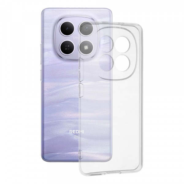 Husa pentru Xiaomi Poco M8 / Redmi Note 15 5G, Techsuit, Clear, Transparenta