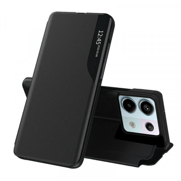 Husa pentru Xiaomi Poco X6 / Note 13 Pro 5G, Techsuit, eFold, Neagra