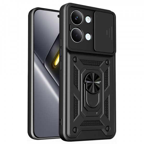 Husa pentru Xiaomi Poco X8 Pro Max, Techsuit, CamShield, Neagra