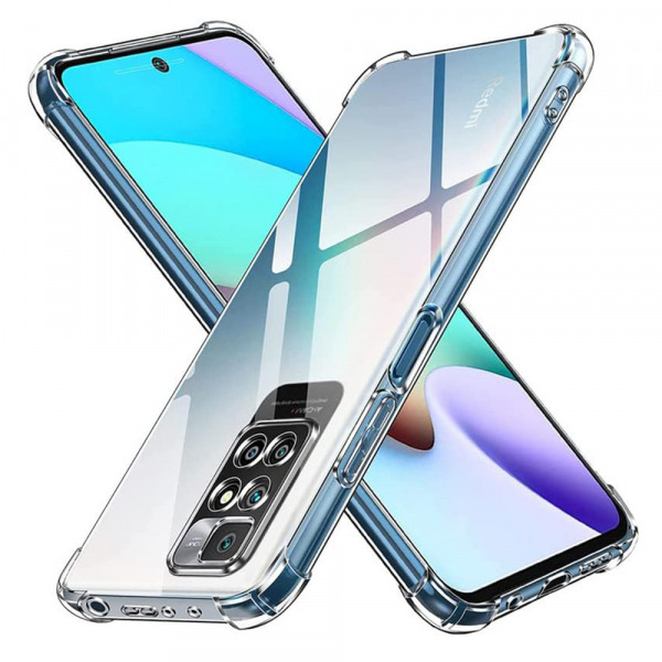 Husa pentru Xiaomi Redmi 10 2022 / 10 (2021), Techsuit, Shockproof Clear, Transparenta