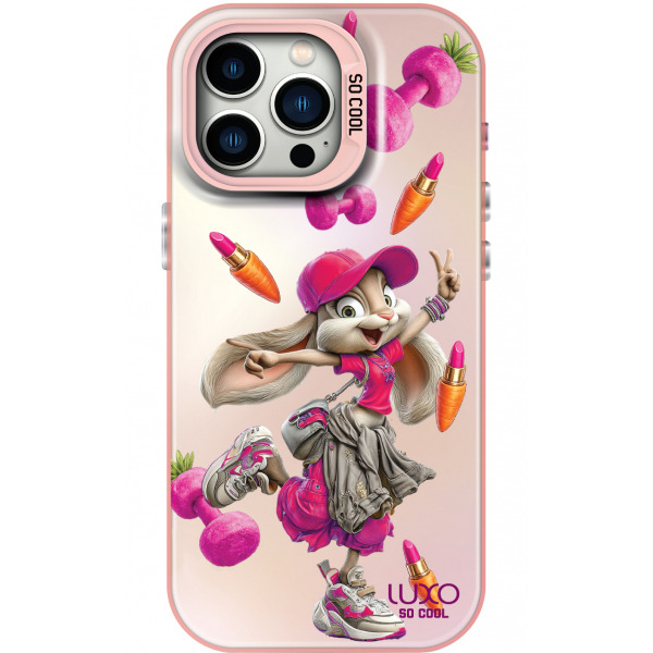 Husa pentru Xiaomi Redmi 13C 5G / 13C, LUXO So CooL, ArcadiA Rabbit, Multicolor