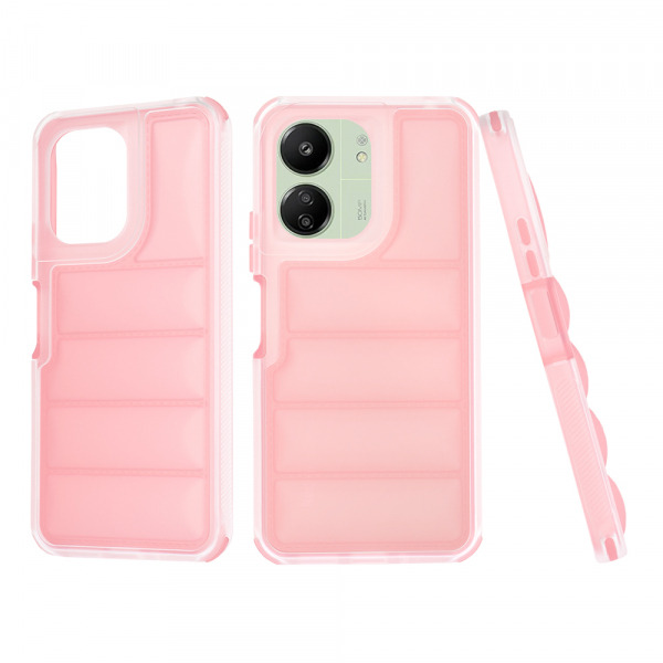 Husa pentru Xiaomi Redmi 13C 5G / 13C / Poco C65, Techsuit, Wave Shield, Roz