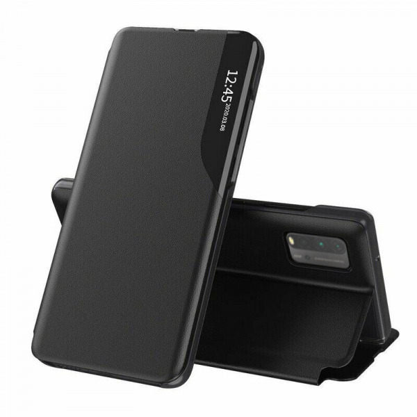 Husa pentru Xiaomi Redmi 9 Power / 9T / Poco M3, Techsuit, eFold, Neagra