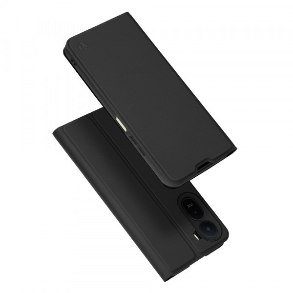 Husa pentru Xiaomi Redmi A7 Pro 4G, Techsuit, Magskin Book, Neagra