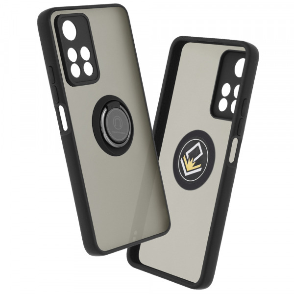Husa pentru Xiaomi Redmi Note 11 Pro+ 5G, Techsuit, Glinth, Neagra
