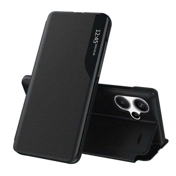 Husa pentru Xiaomi Redmi Note 13 Pro+, Techsuit, eFold, Neagra