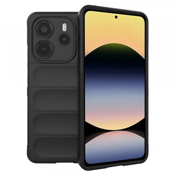Husa pentru Xiaomi Redmi Note 14 4G (Standard), Techsuit, Magic Shield, Neagra