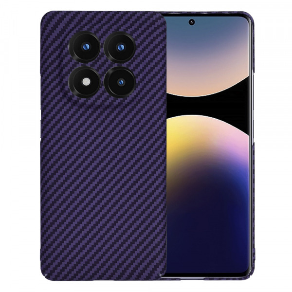 Husa pentru Xiaomi Redmi Note 14 Pro+ 5G, Techsuit, Carbonite FiberShell, Mov