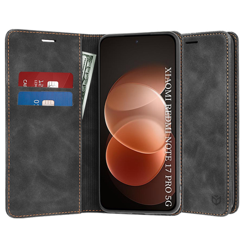 Husa pentru Xiaomi Redmi Note 17 Pro, Techsuit, Confy, Neagra