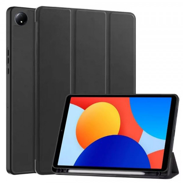 Husa pentru Xiaomi Redmi Pad SE 8.7, Techsuit, Flex Trifold, Neagra