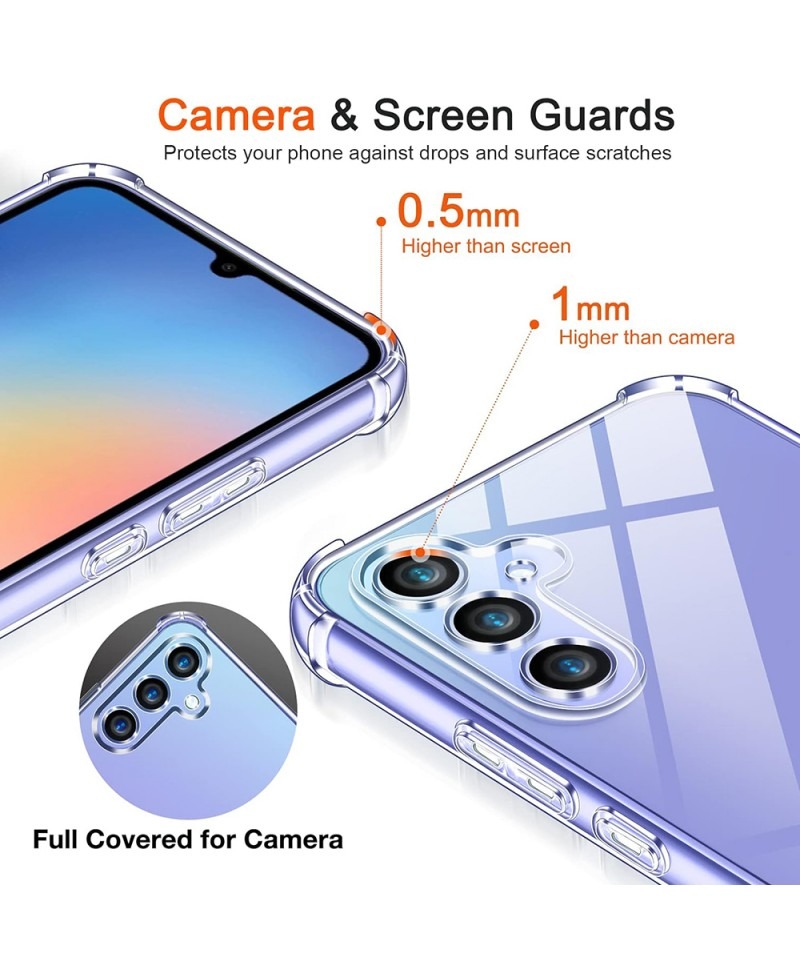 Husa Shockproof Clear Silicone Oppo A54 5G, A74 5G , OnePlus Nord N200 5G