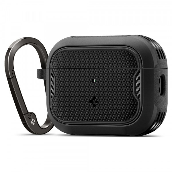 Husa Spigen Core Armor pentru Apple AirPods Pro 3, Neagra Mata ACS09833
