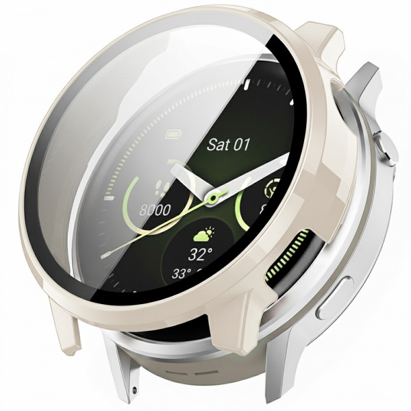Husa Techsuit Defense360 Pro pentru Garmin Venu 4 41mm, Bej