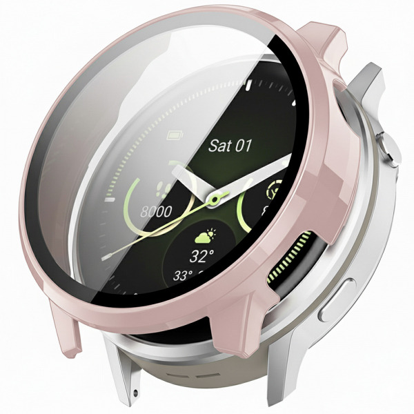 Husa Techsuit Defense360 Pro pentru Garmin Venu 4 41mm, Roz