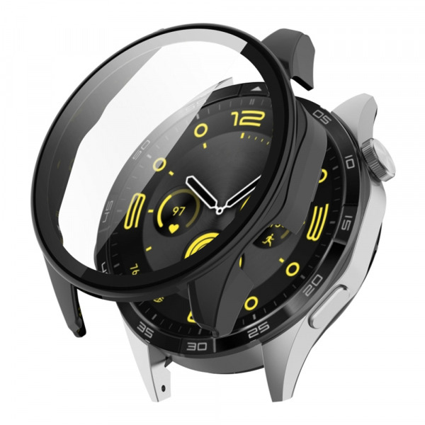 Husa Techsuit Defense360 Pro pentru Huawei Watch GT 4 46mm, Neagra