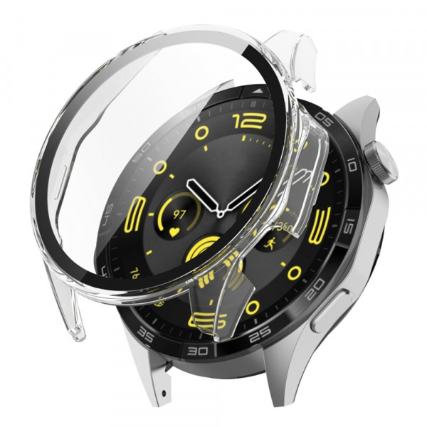 Husa Techsuit Defense360 Pro pentru Huawei Watch GT 4 46mm, Transparenta