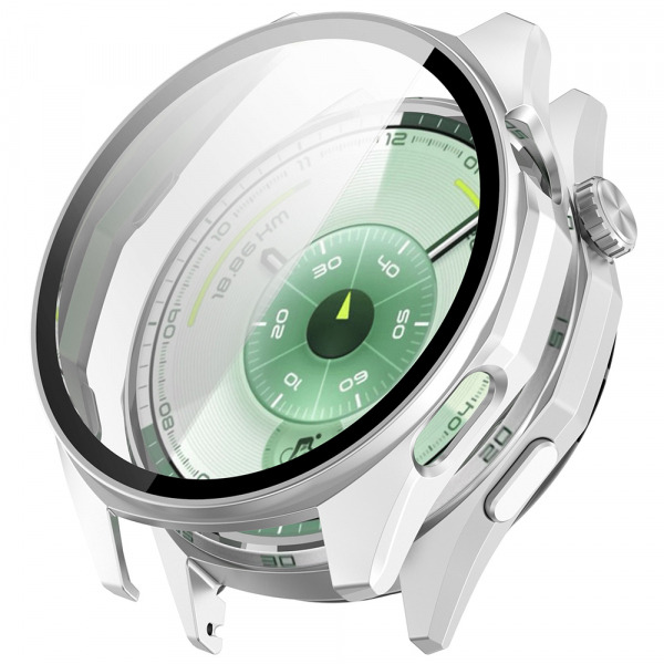 Husa Techsuit Defense360 Pro pentru Huawei Watch GT 6 46mm, Argintie