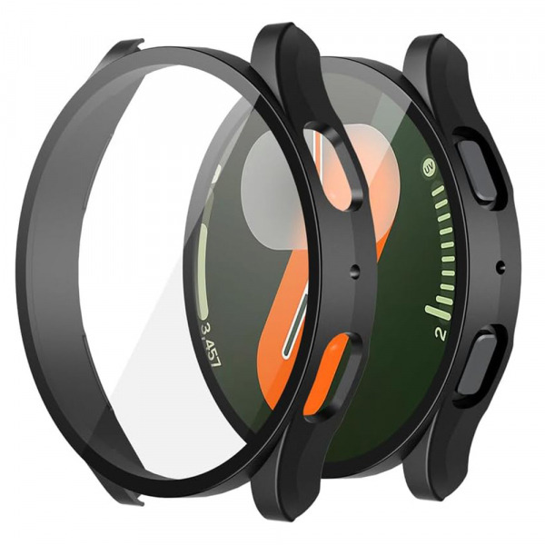 Husa Techsuit Defense360 Pro pentru Samsung Galaxy Watch7 40mm, Neagra