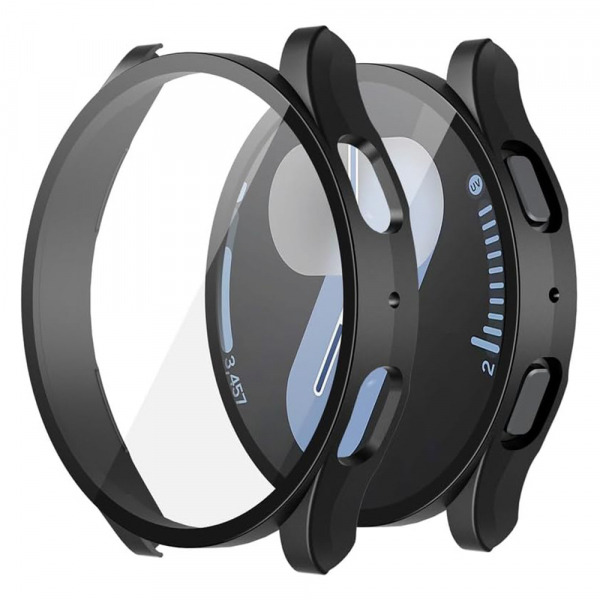 Husa Techsuit Defense360 Pro pentru Samsung Galaxy Watch7 44mm, Neagra