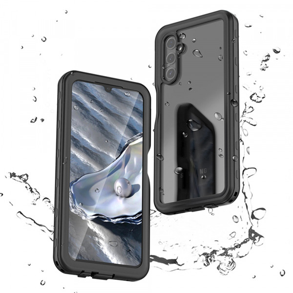 Husa Waterproof pentru Samsung Galaxy A17 4G A175 / A17 5G A176, ShellBox, Neagra