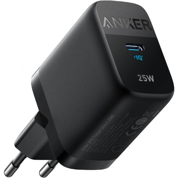 Incarcator Retea Anker 312 Ace, 25W, 1 x USB-C, Negru A2642G11