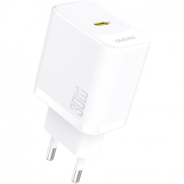 Incarcator Retea Dudao A27P, 30W, 3A, 1 x USB-C, Alb
