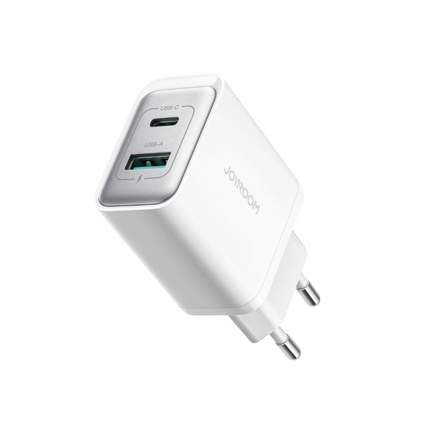 Incarcator Retea Joyroom JR-TCF15, 30W, 5A, 1 x USB-A - 1 x USB-C, Alb