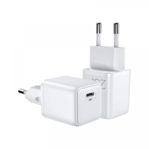 Incarcator Retea Joyroom L-P251, 25W, 3A, 1 x USB-C, Alb