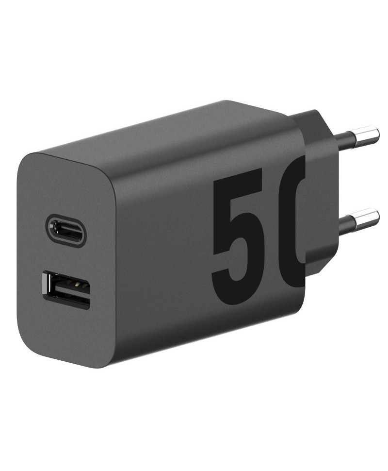 Incarcator Retea Motorola TurboPower 50W, MC502, port Dual USB (Type-C + USB-A)
