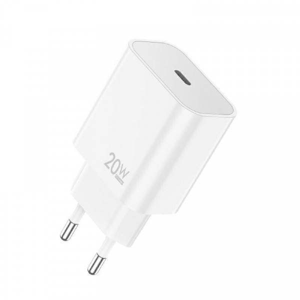 Incarcator Retea Sendem OG73, 20W, 3A, 1 x USB-C, Alb