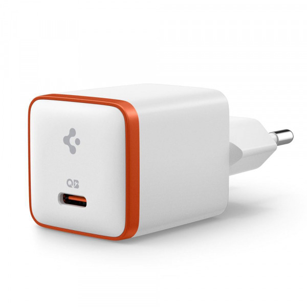 Incarcator Retea Spigen EE301EU Arcstation Essential, 30W, 3A, 1 x USB-C, Alb ACH08449
