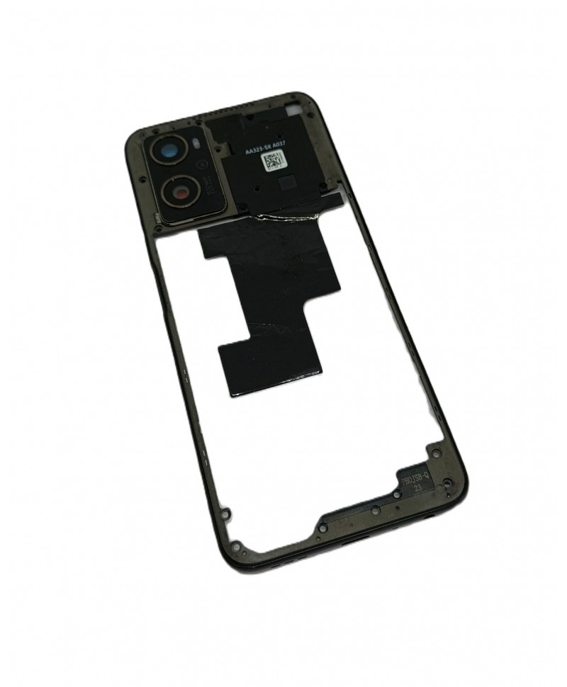 Mijloc Oppo A96 4G Negru Cu Geam Camera