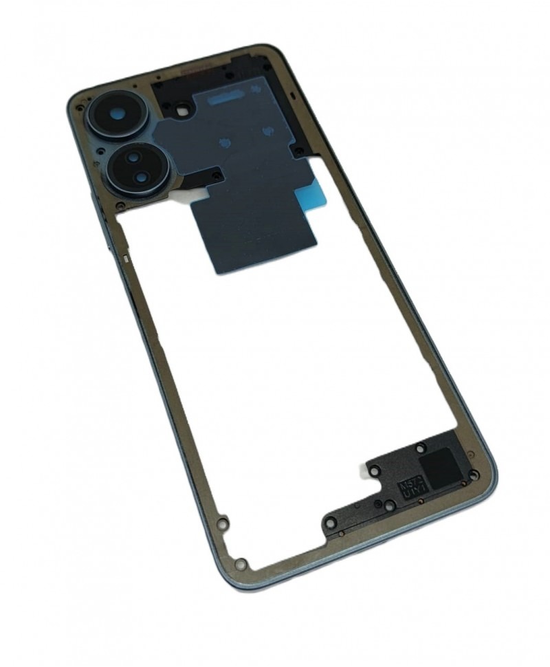 Mijloc Xiaomi Redmi 13C Cu Geam Camera Argintiu