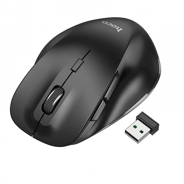 Mouse Wireless HOCO GM24, 1600DPI, Negru