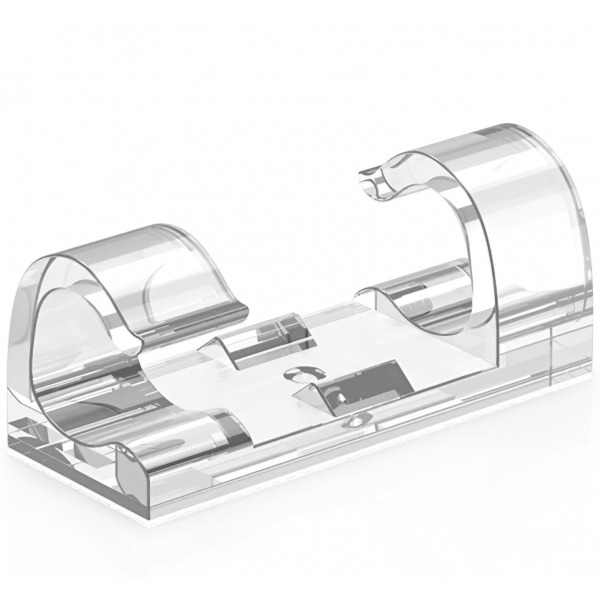 Organizator Cabluri CableCreation CT1001, Set 50 bucati, Transparent