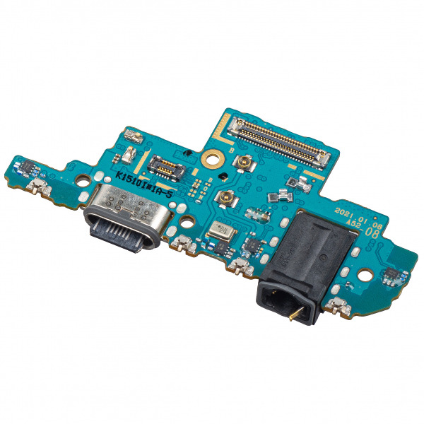 Placa cu Conector Incarcare - Audio - Microfon Samsung Galaxy A52 5G A526 / A52 A525, Service Pack GH96-14374A