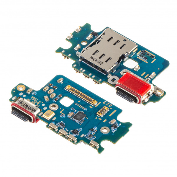 Placa cu Conector Incarcare - Microfon - Modul Cititor SIM Samsung Galaxy S24 S921, Service Pack GH96-16507A