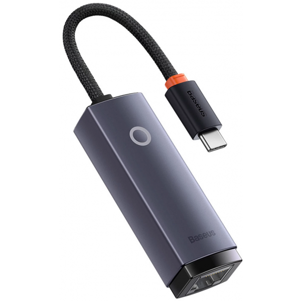 Placa Retea Baseus Lite, RJ45, USB-C, Gri WKQX000313