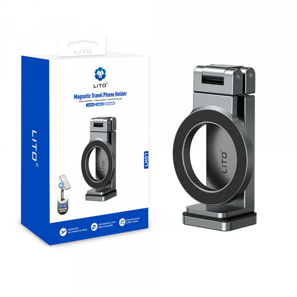 Suport Magnetic Lito LH01, Universal, Gri